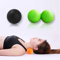 모던홀릭 싱글 더블 마사지볼 라크라스볼, 1개, 마사지볼 싱글 - 핫핑크