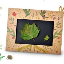 [아트랄라]입체숲액자(5인용)/종이액자만들기/가을만들기/페이퍼