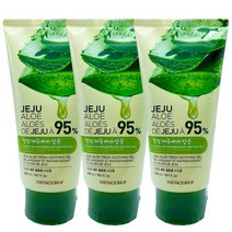 더페이스샵 신선한 제주 알로에 수딩젤 튜브형 300ml x 3개, 상세페이지 참조