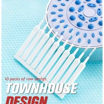 청소솔 화장실 틈새 문틀 씽크대 타일 물때 세척솔 샤워 헤드 청소 브러시 ​​세척 방지 막힘 작은 브러시 기공 갭 청소 브러시 ​​주방 전화 구멍, 10개