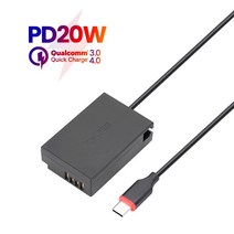 LP-E7 DR-E7 ACK-E7 더미 배터리 DC 전원 AC 어댑터 Canon EOS M3 M5 M6 Mark II 카메라, 한개옵션0
