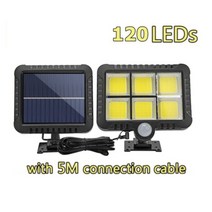 무선 태양광 led 투광기 라탄 버섯 센서 광전 방폭 간접 조명 정원 등 100120, 120led