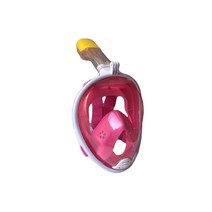 PCTN 스노클링 마스크 풀 페이스 스노쿨링 마스크 프리다이빙 스노우쿨링 물안경 수영고글 물놀이 안경 수경 해외여행 스킨다이빙 물안경, 핑크