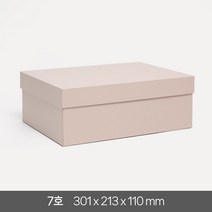 고급 선물 상자 싸바리 박스 패키지 기프트 포장 무지 국산 답례품 케이스, 베이지, 7호