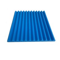 우레탄 폼 보드 단열재 코팅 스튜디오 어쿠스틱 폼 ESD 정전기 방지 삽입 Soundabsorbing 스폰지 200x200mm, 03 blue 300x300x25mm