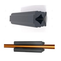 골프채 바이스 클램프 그립 퍼터 홀더 샤프트 손상 방지 고무 그립, 단품