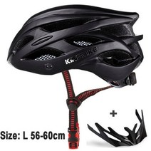 여성 자전거 헬멧 핑크 매트 사이클링 인 몰드 Casco Bicicleta hombre MTB 스포츠 보호 CE Ciclismo, l, D-652-black