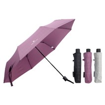 송월타월 카운테스마라 3단 엠보체크 우산 답례품 선물용 고급우산 양산 3단우산