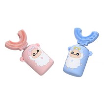 Anself아이 전동 칫솔, 핑크