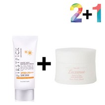 안끈적이는 선 썬 크림 비타민c 세럼 바르는 멀티밤, 더e몰1 매직마일드선크림 2개_비타민C크림20g 1개