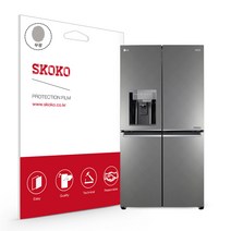 스코코 LG 디오스 정수기 냉장고 J821SN35 제어창 액정보호필름, 단품
