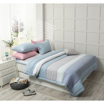 다소미아 먼지없는 알러지케어 얇은 간절기 차렵 이불세트 SS Q 2color