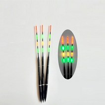 바다 수중 4점등 전자막대찌 찌채비 주야겸용 호수별, 1.0