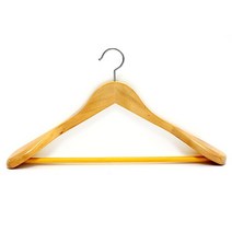 일반옷걸이 고급 원목 양복 옷걸이 베이지, 본상품선택