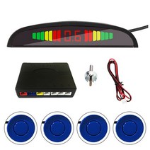 후측방경보 후방감지 주차 센서 측후방 경보 시스템 자동차 감지 자동차에 대 한 스마트 Parktronic LED 디, 05 파란_01 기타 (ae˚) frequ
