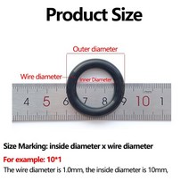 고압세척기 분사기 세차 기계 부품청소 NBR 고무 O 씰링 링 개스킷 와셔 자동차 차량 수리 전문 배관 공기, 133 395x5.3(1pcs)