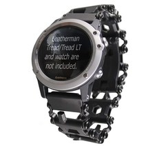 BestTechTool LEATHERMAN TREADTREAD LT와 호환되는 시계 어댑터 BTT 블랙 (Garmin Fenix5X Fenix6x Fenix 3 (설명 참조) T, TREAD LT, Watch lug width 20mm