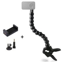 셀카봉 스마트폰 삼각대 짐벌 1인방송 라이브 방송 장비 셀카 Gopro hero sjcam 카메라 용 14 인치 나사 어댑터가있는 새로운 도착 유연한 문어 모노 포드 휴대폰 용, L