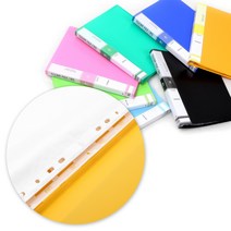 B5 클리어화일 내지20매, 청색