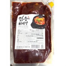 식자재 식재료 도매) 만능찌개장(한식원 2Kg) 1개, 상세페이지 참조