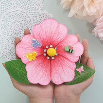 초등 우리나라꽃 무궁화 학습 관찰 활동지 북아트 3인 6살 유아용 어린이집 상상력 놀이, 1개, 3인세트