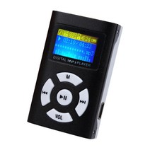MP3플레이어아름다운 선물 100% 새로운 20198 USB 미니 MP3 플레이어 LCD 화면 지원 32 기가 바이트 마이크, 04 파란_01 기타