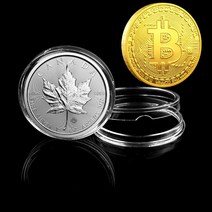 코인캡슐 기념주화 케이스 동전 보관함 화폐 수집50MM 금화 은화 토큰 희귀 엽전 수납