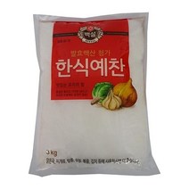 백설 한식예찬3kg2개, 1, 3kg