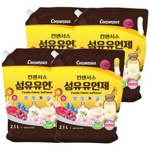 컨센서스 섬유유연제 2.1L x4 시크릿플로럴(리필), 단품