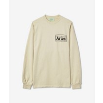 ARIES 공용 템플 티셔츠 알라바스타 FTAR66600ALB TEMPLE T SHIRT