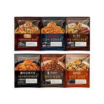 하남돼지/군산오징어/BBQ/락희안/취영루/유노추보 볶음밥 1입 230g 삼겹살 와규스테이크 오징어삼겹 왕갈비치킨 짜장밥 잡채밥, 군산오징어 오징어 삼겹 볶음밥 230g