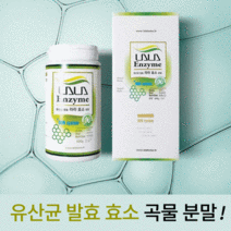 라라 유산균 발효 효소 곡물 분말 영양제 600g, 2개