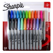 샤피 FINE 24색 유성펜 세트 SF1905366, 15세트, 혼합색상