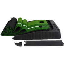 골프 퍼팅 매트 연습 실내외 그린 잔디 2.5미터, 2.5m