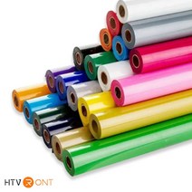 HTV론트 시트지 30.48cm X 1.829m 레터링 토퍼제작 풍선 실루엣 카메오 포트레이트 호환, 글로시 그린