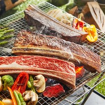 우대갈비 바베큐 캠핑 2.2kg 이하 블랙앵거스 초이스 프라임 등급, 우대갈비 2.0~2.2kg