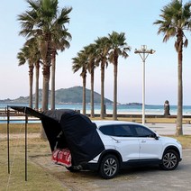 기본형 차박텐트 M 5분 SUV 도킹 캠핑 피크닉 여행, 차박텐트 CDT-001, 블랙 M, 차박텐트 CDT-001:블랙 M