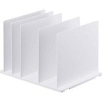 야마자키 실업 (Yamazaki) 종이 수납 스탠드 화이트 약 W31.8XD24XH21cm 스마트 옷장 수납 조정할 수있는, 1