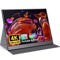 ForHelp 15.6인치 휴대용 모니터 1080P USB-C HDMI 보조 외부 노트북 PC 맥 폰 PS Xbox Swich용 IPS 초박형 제로 프레임 게이밍 모니, 15.6