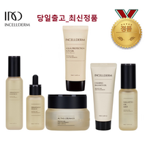 [정품_QR부착] 당일배송_인셀덤 6종 SET (부스터+세럼+크림+카밍젤+미스트+썬크림) 자외선차단_노화방지 (선물용_고급종이백) 원빈화장품 INCELLDERM 뷰티MC