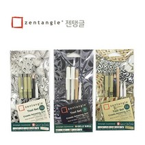 사쿠라 피그마 마이크론 zentangle 젠탱글 A B C 세트 (ZTGZ), 젠탱글 A세트