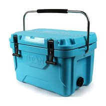 Arctic Zone Titan Deep Freeze Premium Ice Chest Roto Cooler with Microban Protection - Sizes- 20Q an, 블루.