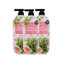 온더바디 수퍼보타닉 로즈&버베나 바디워시900g X 3개, 900ml