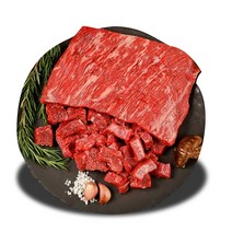 착한정육점 친환경 무항생제 한우 1++등급 국거리 300g 양지 사태(냉장), 1개, 한우앞다리덩어리300g
