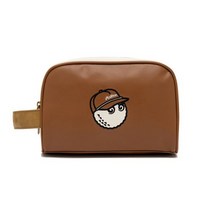말본 골프 M 버킷 클래식 파우치 TAN CLASSIC POUCH, FREE