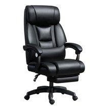 사무용 중역 의자 명품 pc방 허리편한 사장님 서재, 브라운시트+강철다리
