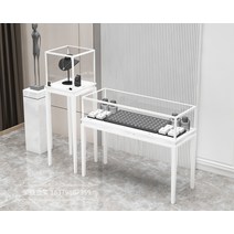 쥬얼리 쇼케이스 유리 진열대 귀금속 선반 목걸이 반지, 상세 페이지 참고, 100x60x95 색상메모