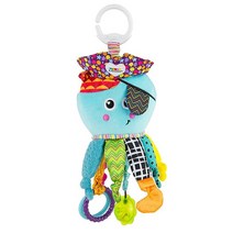 Lamaze 클립 온 유모차 장난감 파이어플라이 프레디 멀티, Captain Calamari
