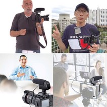 BOYA BY-VM600 카디오이드 카메라 샷건 콘덴서 마이크 캐논 소니 니콘 펜탁스 dslr 유튜브 스트리밍, 한개옵션0
