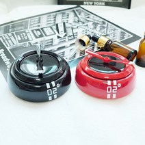 차량용디퓨저 고급차량 방향제 제네시스 차향제 프로펠러 gv70 g80 벤츠 bmw 포르쉐 태양열, 블랙_화이트머스크